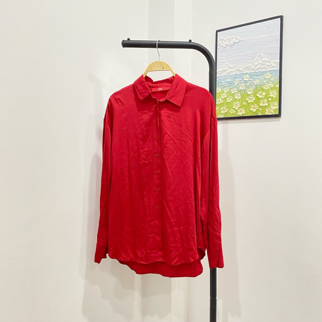 CPS Chaps เสื้อเชิ้ตแขนยาวผู้หญิง size S