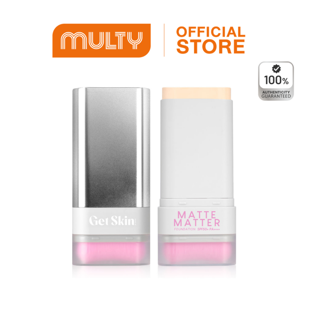 Get Skin by EYETA Matte Matter Foundation SPF50+ PA++++ 20g รองพื้นสติ๊กเนื้อแมทต์