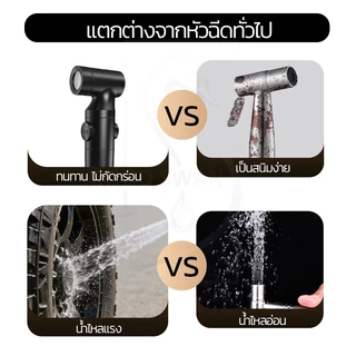 GOOD SWAN หัวฉีดชำระ ABS พร้อมวาล์วเปิด-ปิด ใช้งานสะดวก แข็งแรงทนทาน