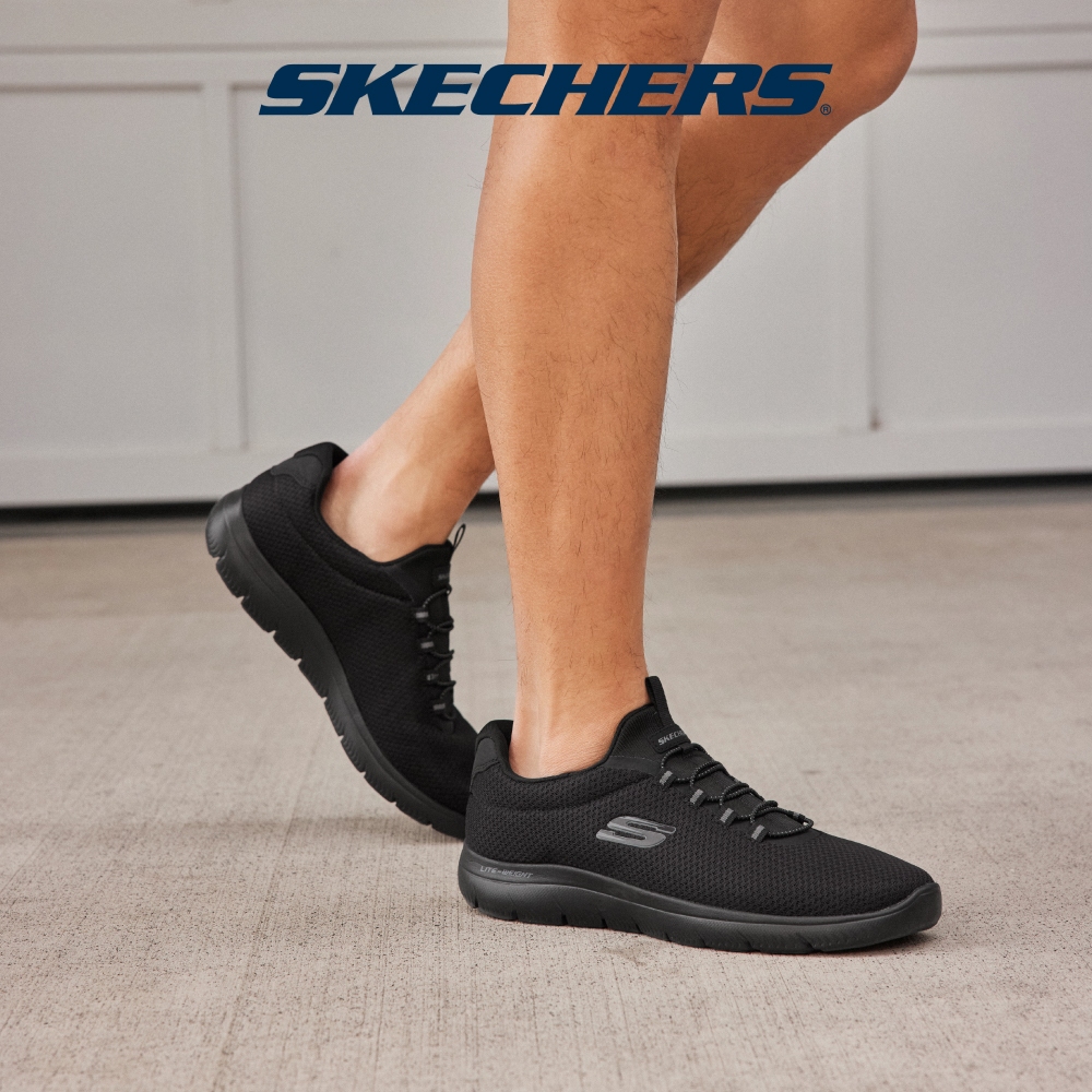 Skechers สเก็ตเชอร์ส รองเท้าลำลองผู้ชาย Men Sport Summits Corlen Casual Shoes - 233049-BBK Memory Foam (latest)