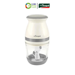 Seagull ซีกัล เครื่องบดสับอาหาร แบบไฟฟ้า 0.6 ลิตร (สีครีม) #202708