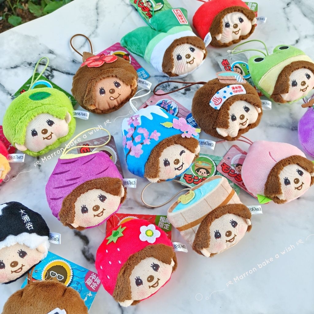 พวงหัวม่อนชิประจำจังหวัด Monchhichi Limited พร้อมส่ง