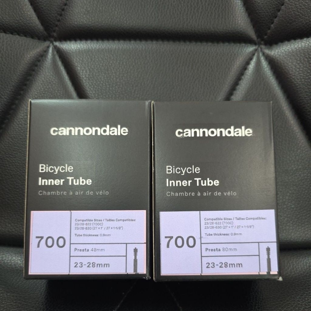 ยางในเสือหมอบ Cannondale Inner tube bicycle Presta Valve จุ๊บเล็ก FV วาล์ว Roadbike