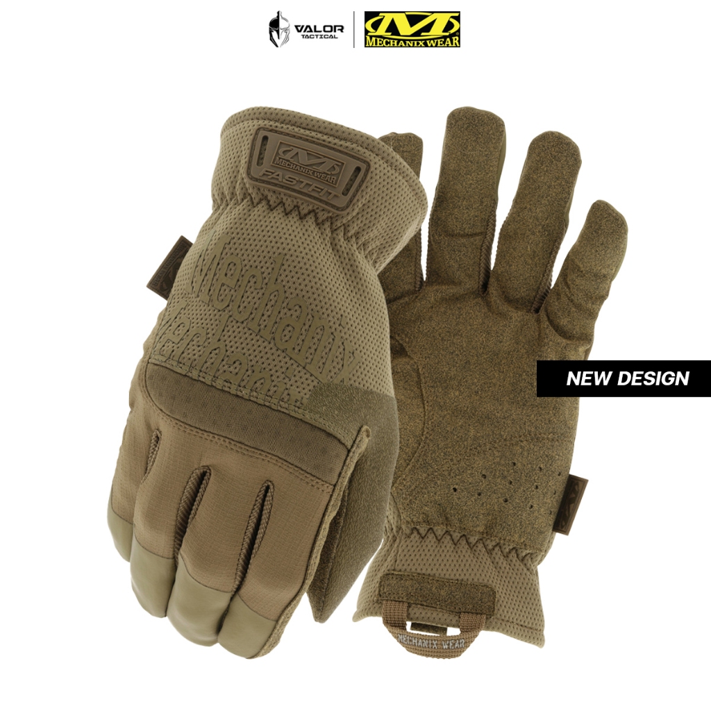 Mechanix Wear - FastFit [Coyote] ถุงมือยุทธวิธี ทัชสกรีน ถุงมือทหาร งานช่าง ขับมอเตอร์ไซต์