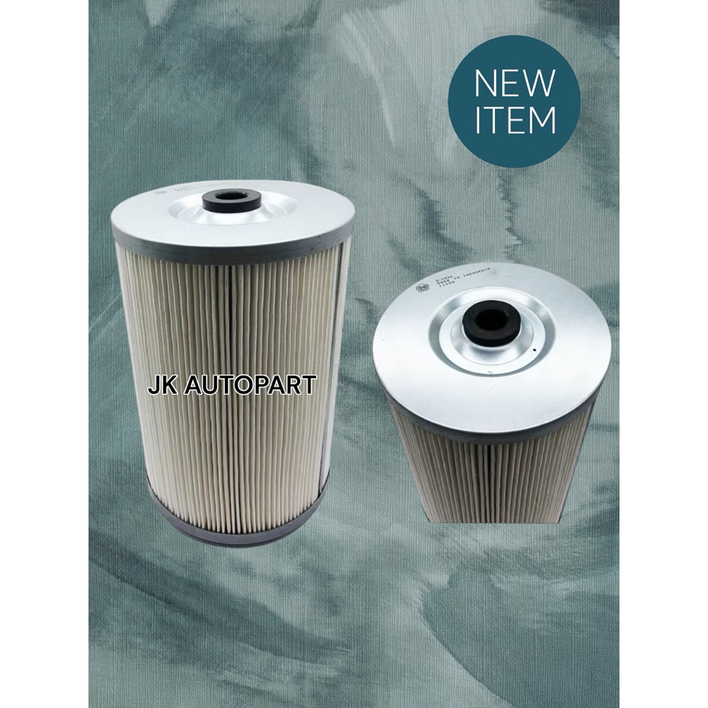K-15340 ชุดกรองเครื่อง ISUZU 360 FXZ360 (เล็ก+ใหญ่) SAKURA แท้ๆ (1-13240233,234-0) กรองเครื่องอีซูซุ