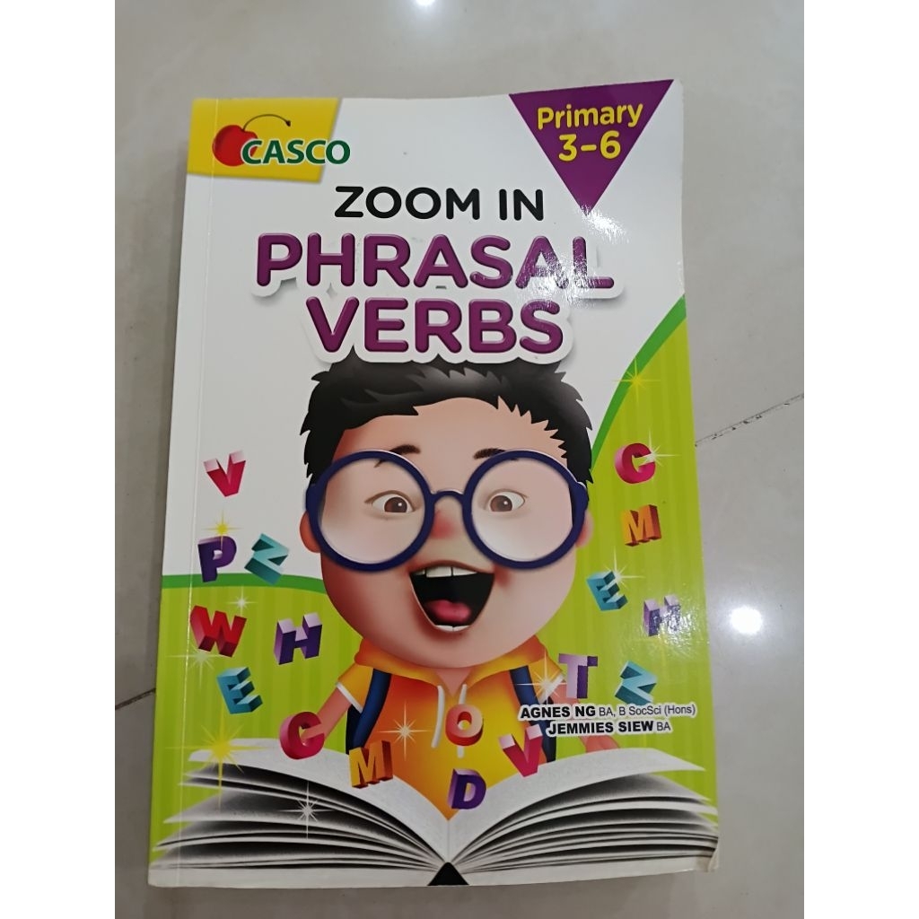 ส่งต่อ หนังสือ ภาษาอังกฤษ Phrasal Verbs สำหรับเด็ก (มือสอง)