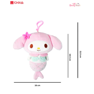 My Melody Key Chain-พวงกุญแจเงือกน้อย มาย เมโลดี้ ห้อยกระเป๋า I Daiso เกาหลี