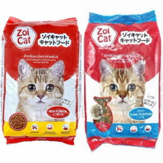 [1kgx10ถุง] Zoicat อาหารแมวซอยแคท ขนาด 1 กิโลกรัม