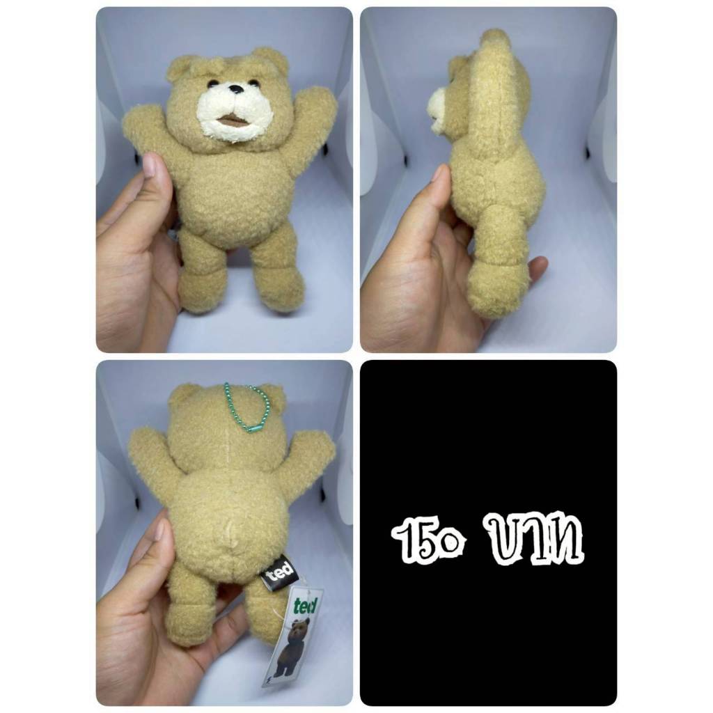 Ted#Ted Bear#หมีเท็ดดี้#หมีเทด#หมีไม่แอ๊บ แสบได้อีก#ป้ายห้อย#งานพวงญี่ปุ่นมือสอง
