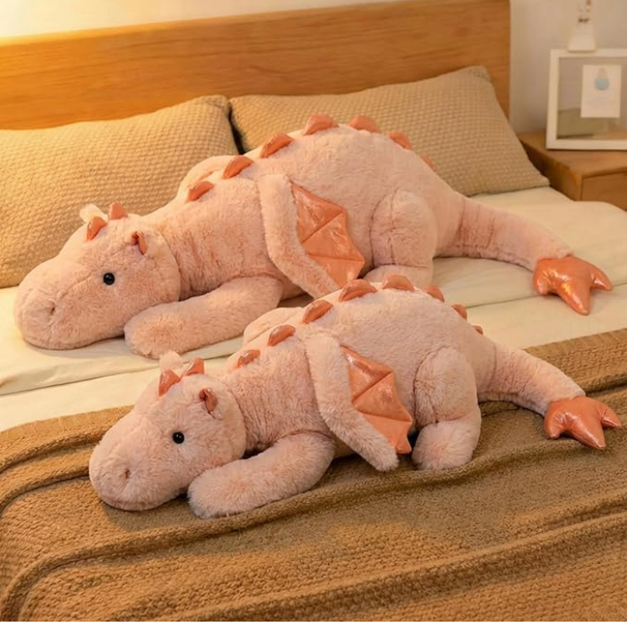 ตุ๊กตาตุ๊กตามังกรบิน 150CM ขนนิ่มน่ากอดของขวัญวันเกิด ของขวัญวันปัจฉิม มีบริการเขียนการ์ด