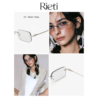 [ NEW!! สินค้าใหม่!! ] Rieti - CAROA แว่นกันแดด แว่นไร้กรอบ เลนส์สีแฟชั่น BIBI pick collection (RTI26SU4054U)