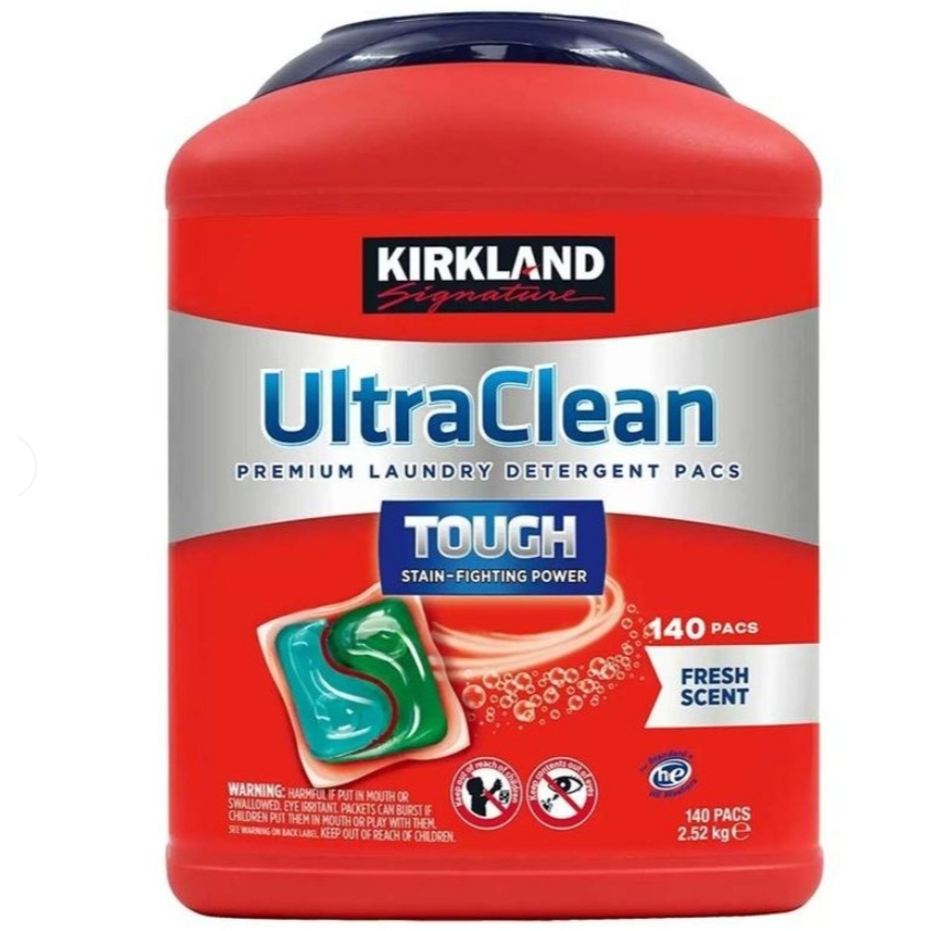 Kirkland Signature Laundry Detergent 140 Pacs เจลซักผ้า Kirkland Signature 140 ซอง