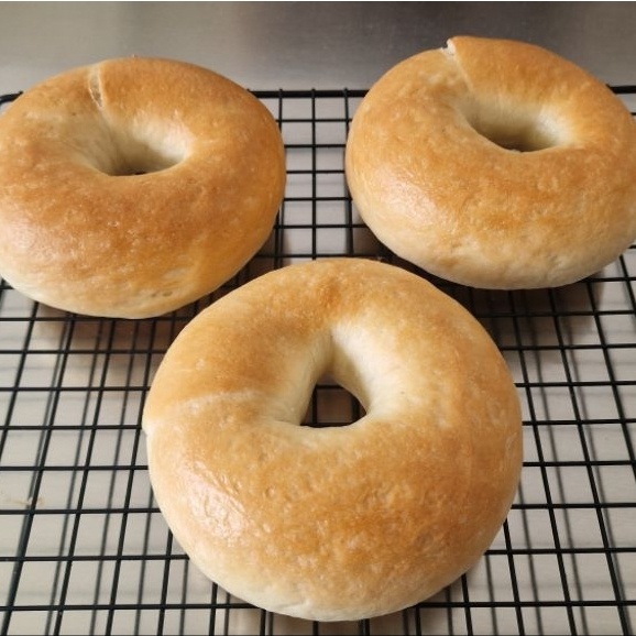 Plain Bagels - สไตล์ญี่ปุ่น (3 ชิ้น)