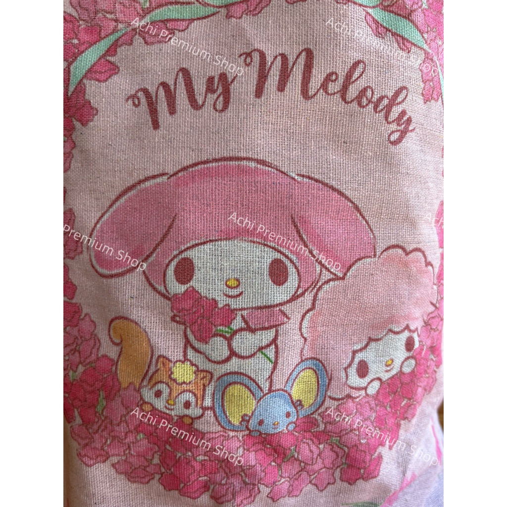 ตะกร้าผ้าพับได้ my melody ขนาด 30×40 cm. ลิขสิทธิ์แท้ น่ารักมาก ราคา ถูกที่สุด ดีลบีเคเค แกลเลอรีภาพที่ 2
