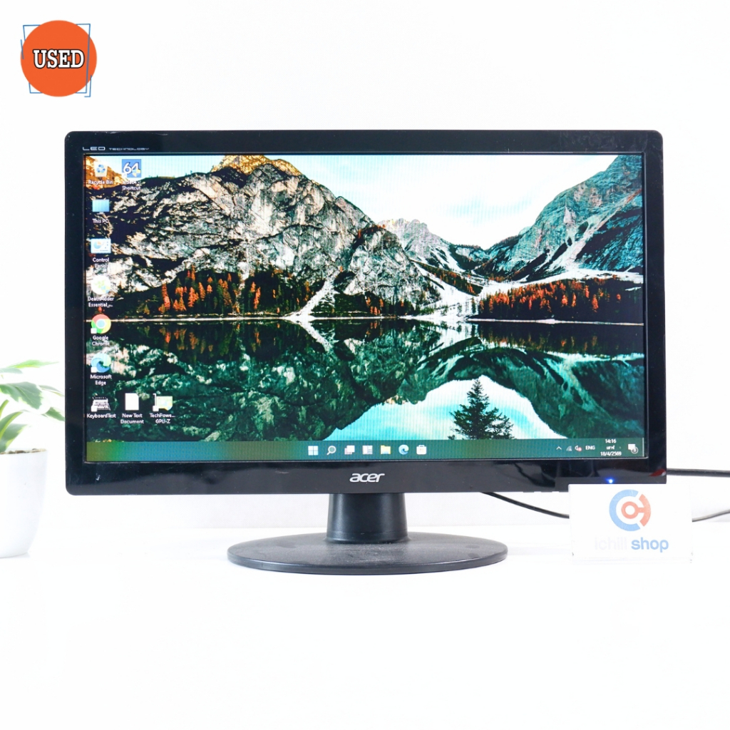 MONITOR (จอมอนิเตอร์) ACER S200HQLHB 19.5 INCH TN HD 60Hz P17441
