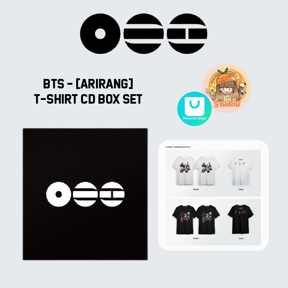 [PRE] BTS - [ARIRANG] (T-shirt CD Box Set)