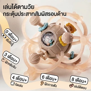 พร้อมส่ง แมนฮัตตันแฮนด์บอล ของเล่นเด็ก ยางกัด ยางกัดเขย่ามีเสียง กระตุ้นกล้ามเนื้อ ลูกบอลนิ้วมือ