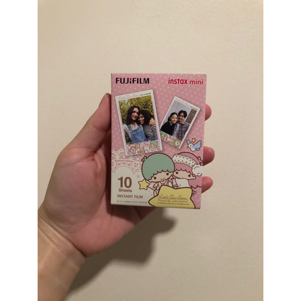📌พร้อมส่ง ฟิล์ม Instax ขนาดมินิ Fujifilm Instax mini 📷ลาย Little Twin Star ✨