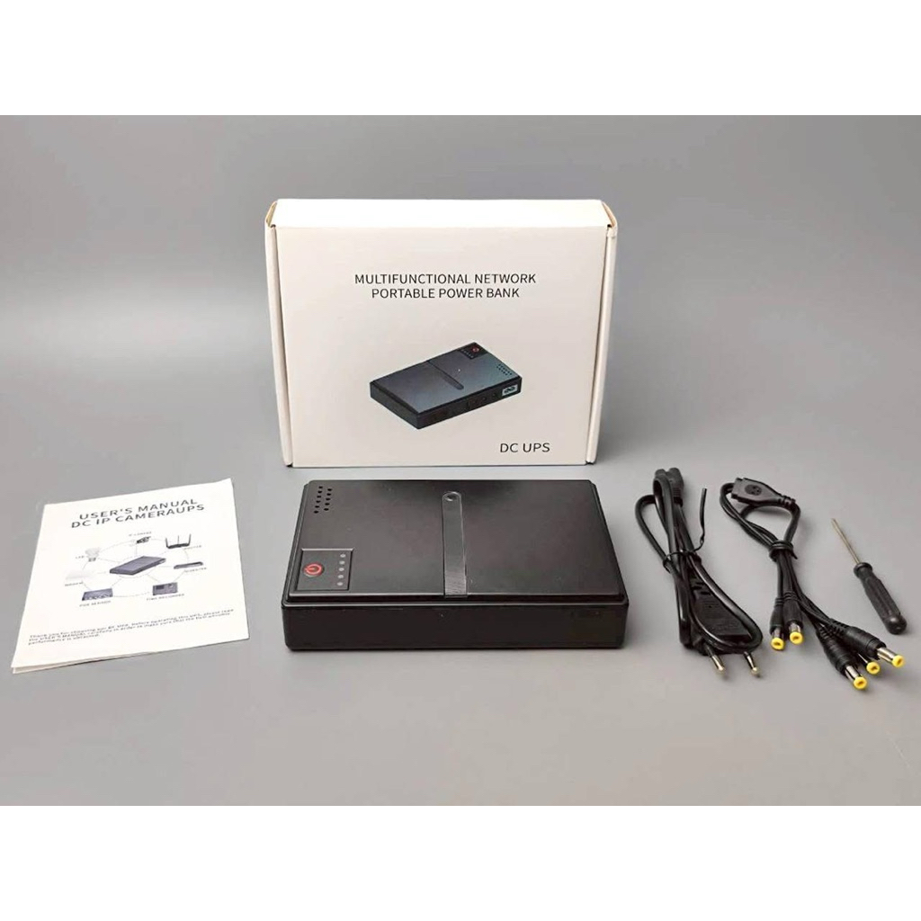DC UPS / Power Bank สำรองไฟ Router / CCTV / ONU