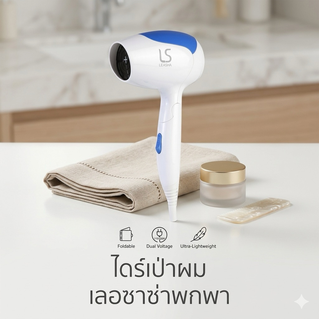 ไดร์เป่าผมเลอซาช่า แอร์แมกซ์ 2000 พาวเวอร์ฟูล 1200 วัตต์ รุ่น LS0837✅ของแท้ของใหม่ฉลากไทย✅ 💕ร้าน Atm