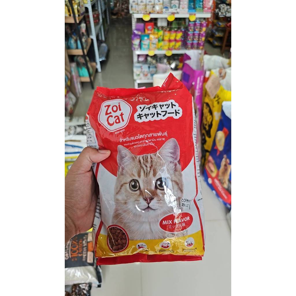 Zoi cat อาหารแมว 1kg สูตรรวม