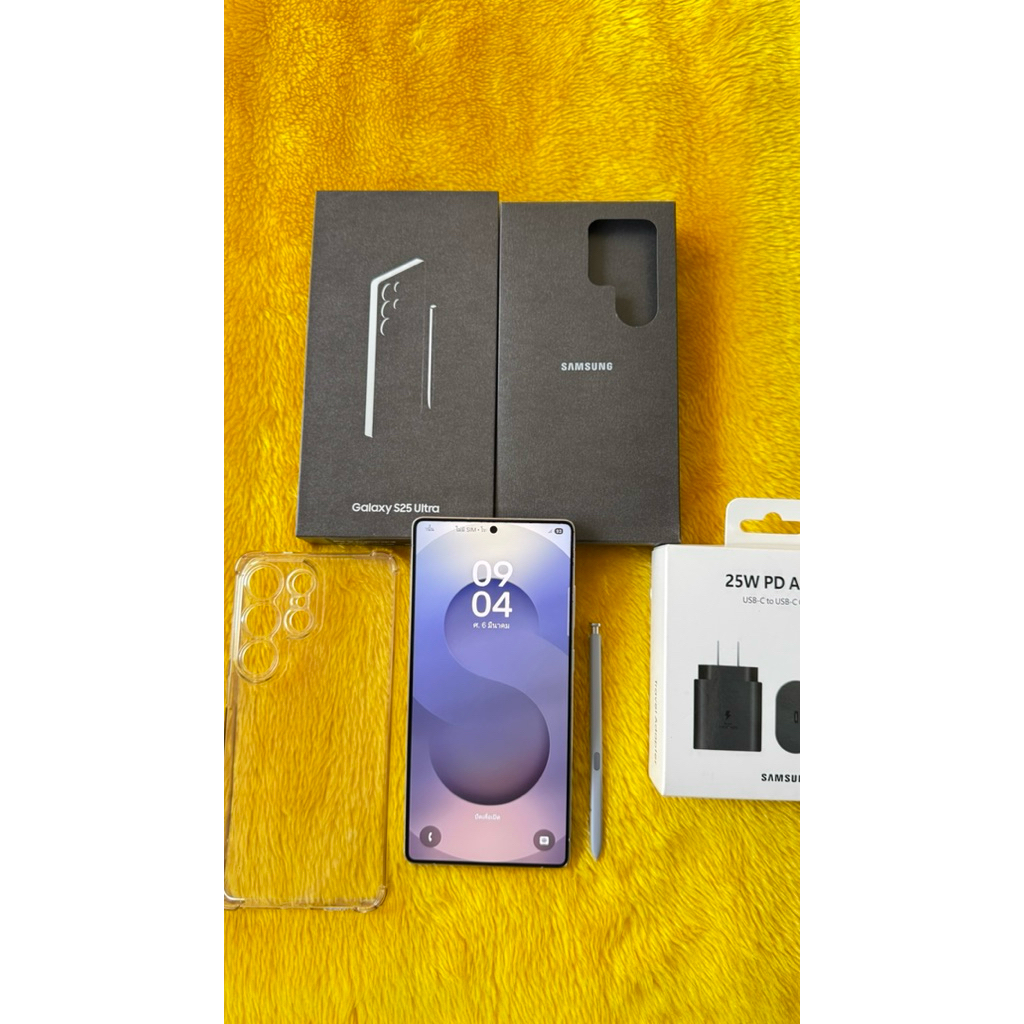 Samsung Galaxy S25 Ultra-12/512GB.เครื่องศูนย์ไทยขายมือสอง