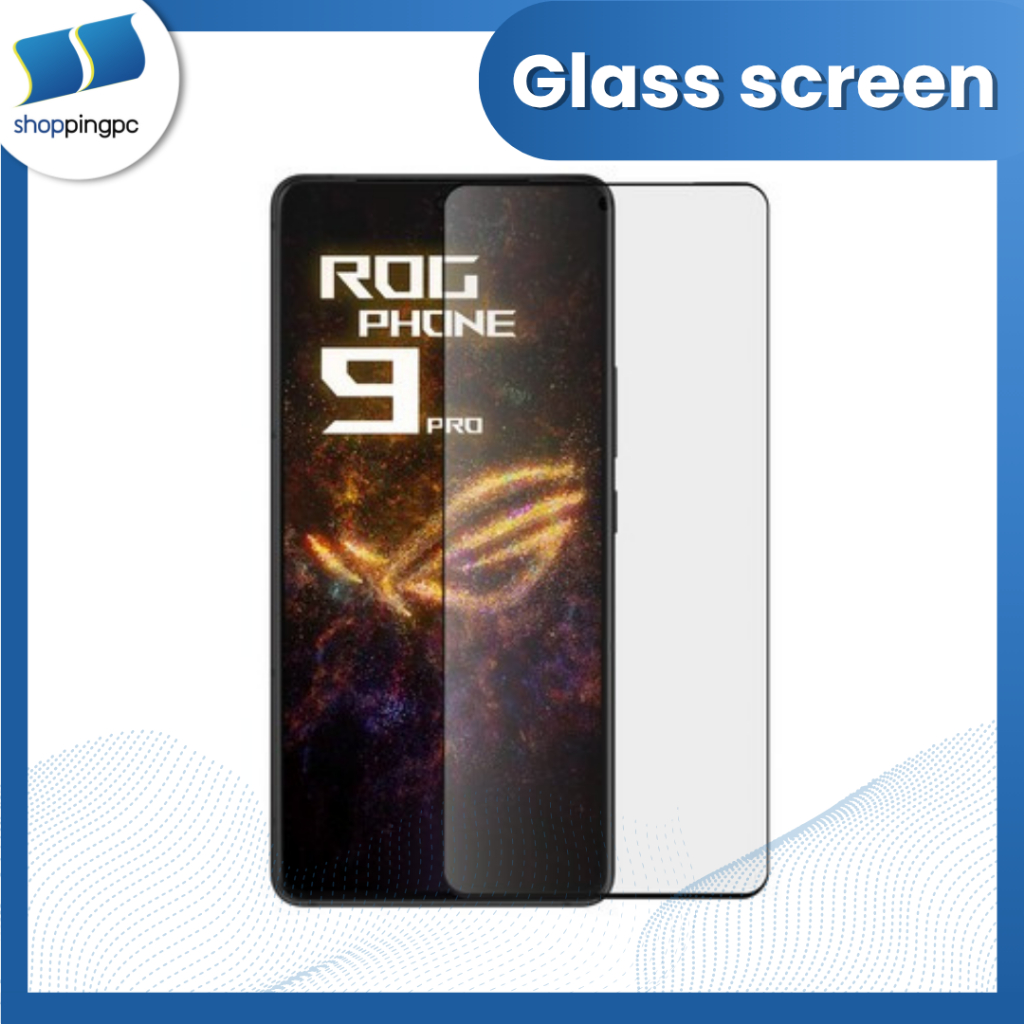 ฟิล์มกระจกนิรภัย ROG phone 9​ Antibacterial Glass screen protector​