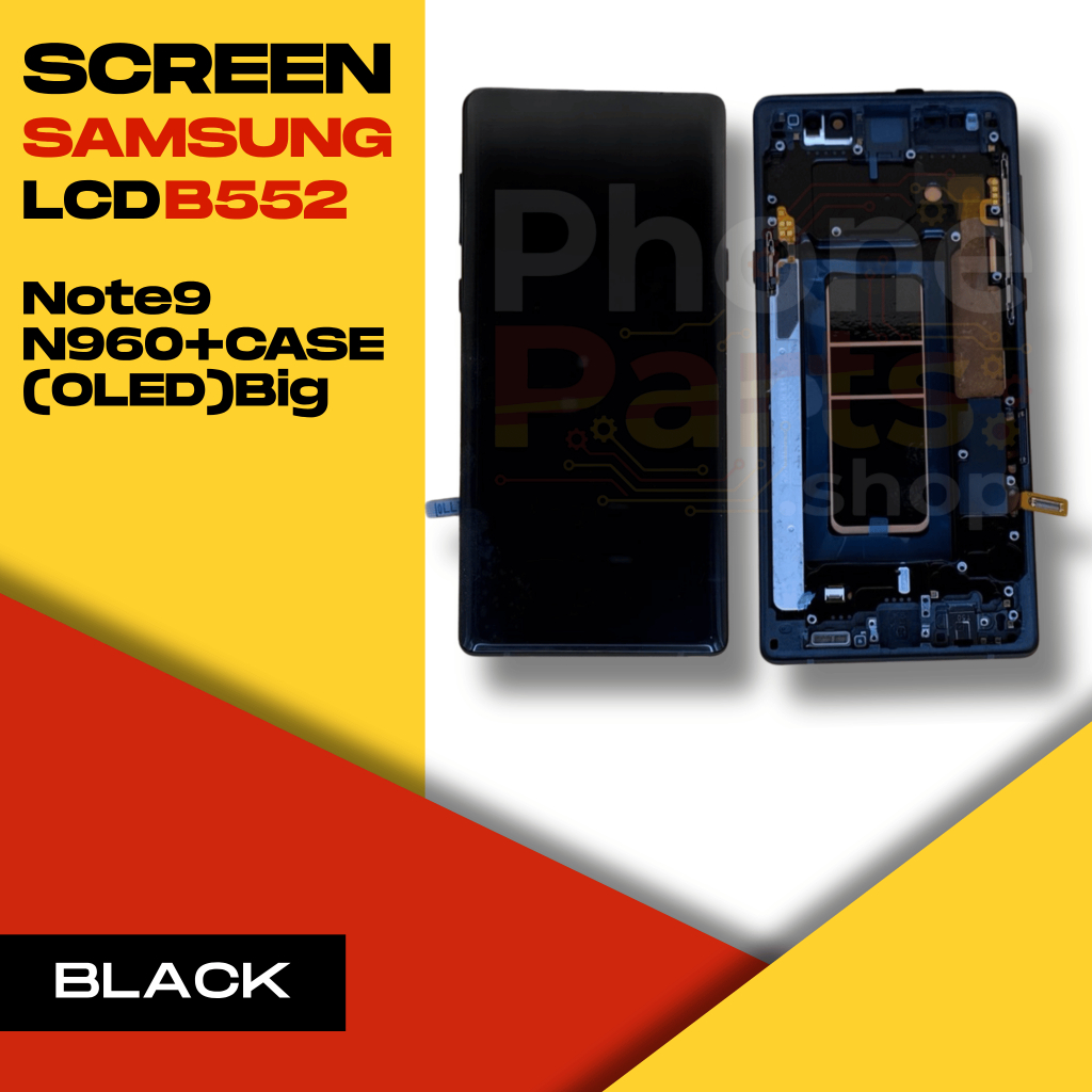 หน้าจอ LCD Samsung Note9/N960+CASE (BLACK)
