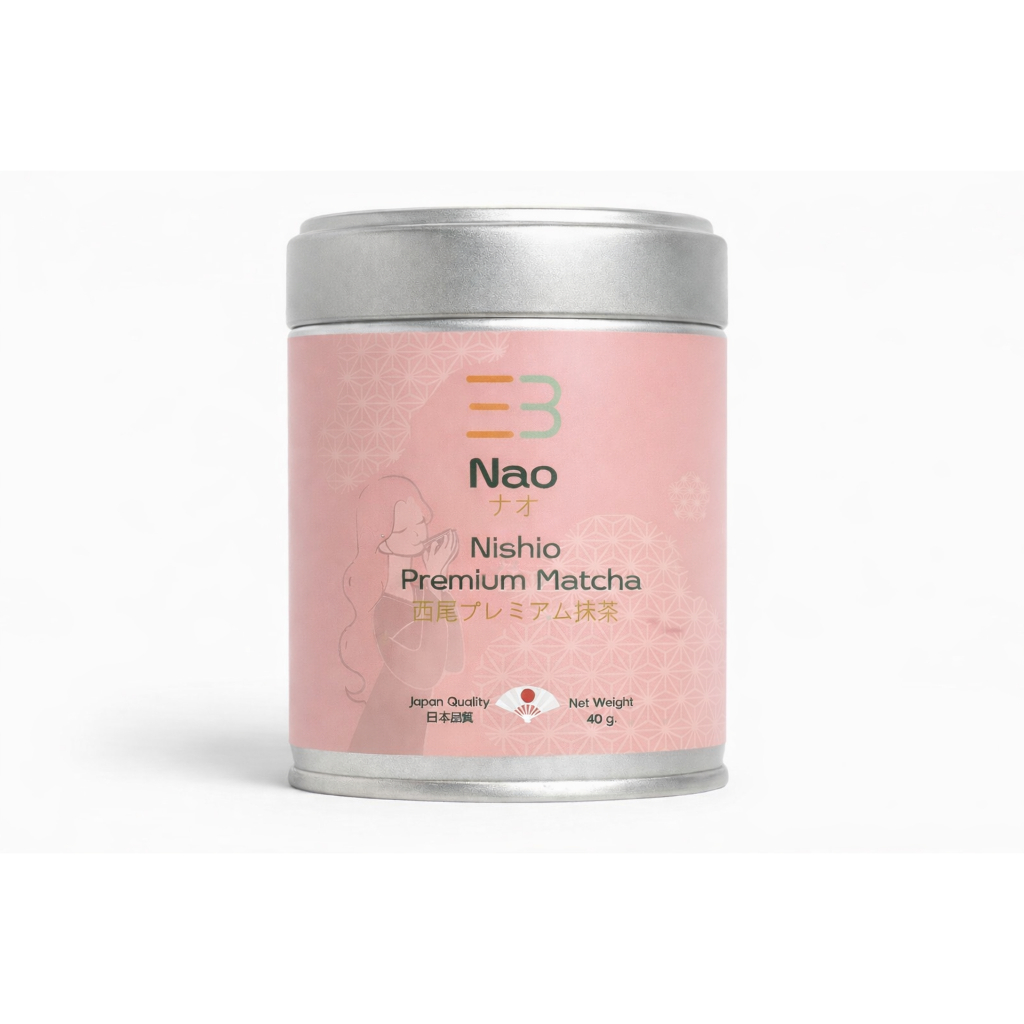 Nao Matcha นาโอะ มัทฉะแท้ 100% เกรดพรีเมียมจากนิชิโอะ ญี่ปุ่น หอมนัว Nutty ไม่ขม ไม่ฝาด ขนาด 40g