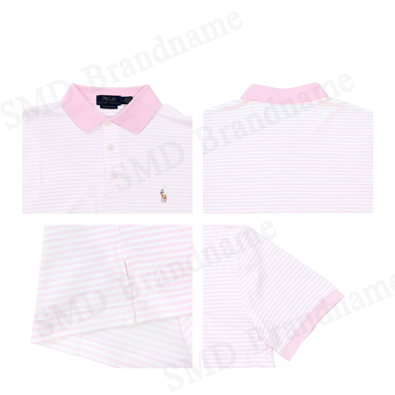 Polo Ralph Lauren เสื้อโปโลผู้ชาย รุ่น Custom Slim Fit Short Sleeve Polo Shirt Code: 710967874001 ราคา ถูกที่สุด ดีลบีเคเค แกลเลอรีภาพที่ 3
