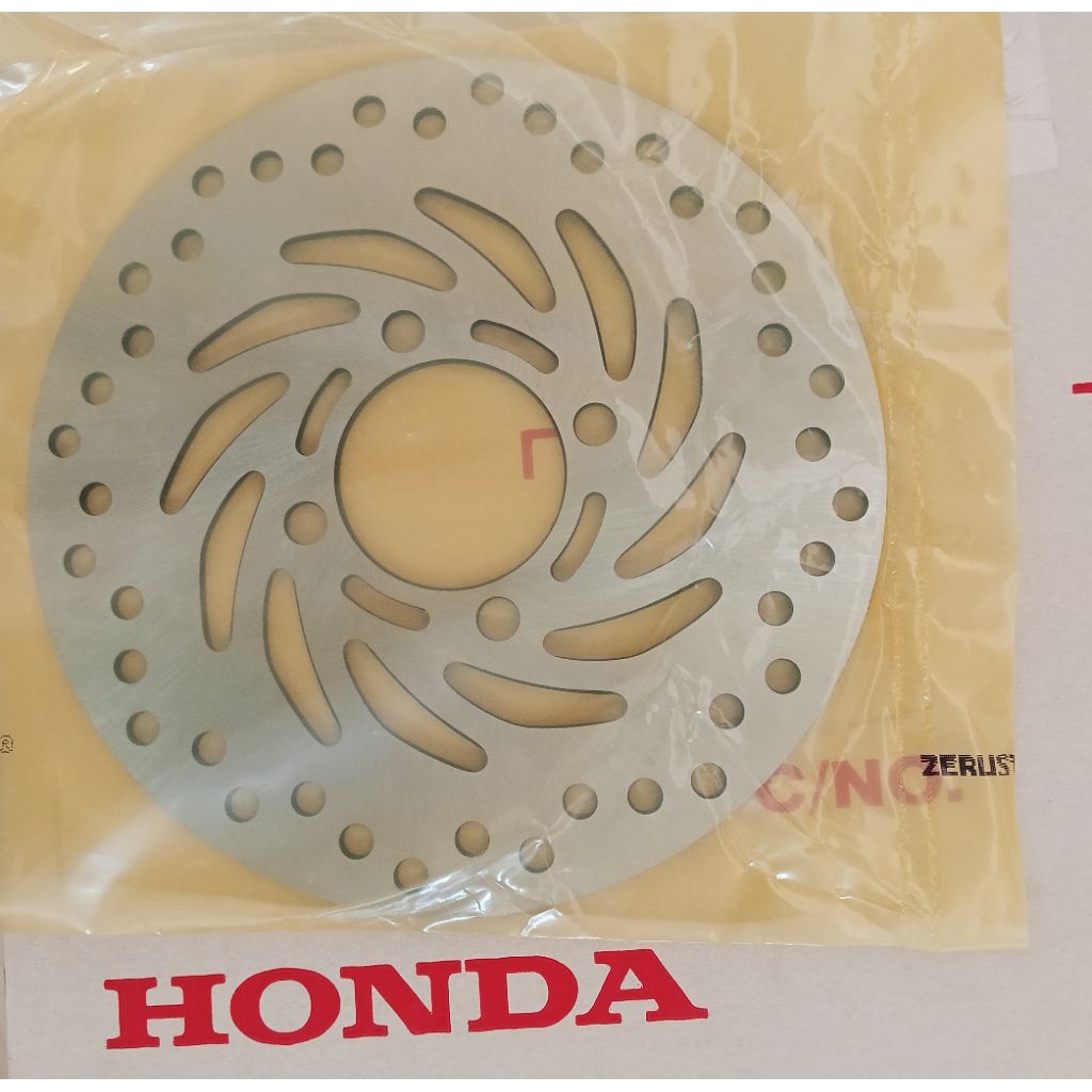 จานดิสก์เบรกหน้า PCX150 ปี2012-2017 PCX125 Air blade ทุกปี แท้ศูนย์ 45351-KVG-902

