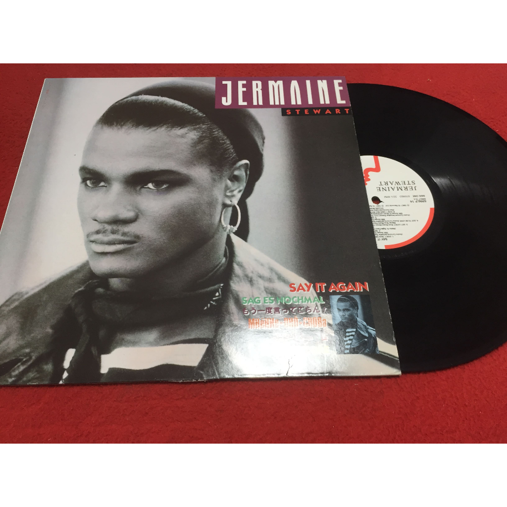 Say It Again -  Jermaine Stewart ขนาด 12 นิ้ว LP ร้าน PinHaiMusic B140