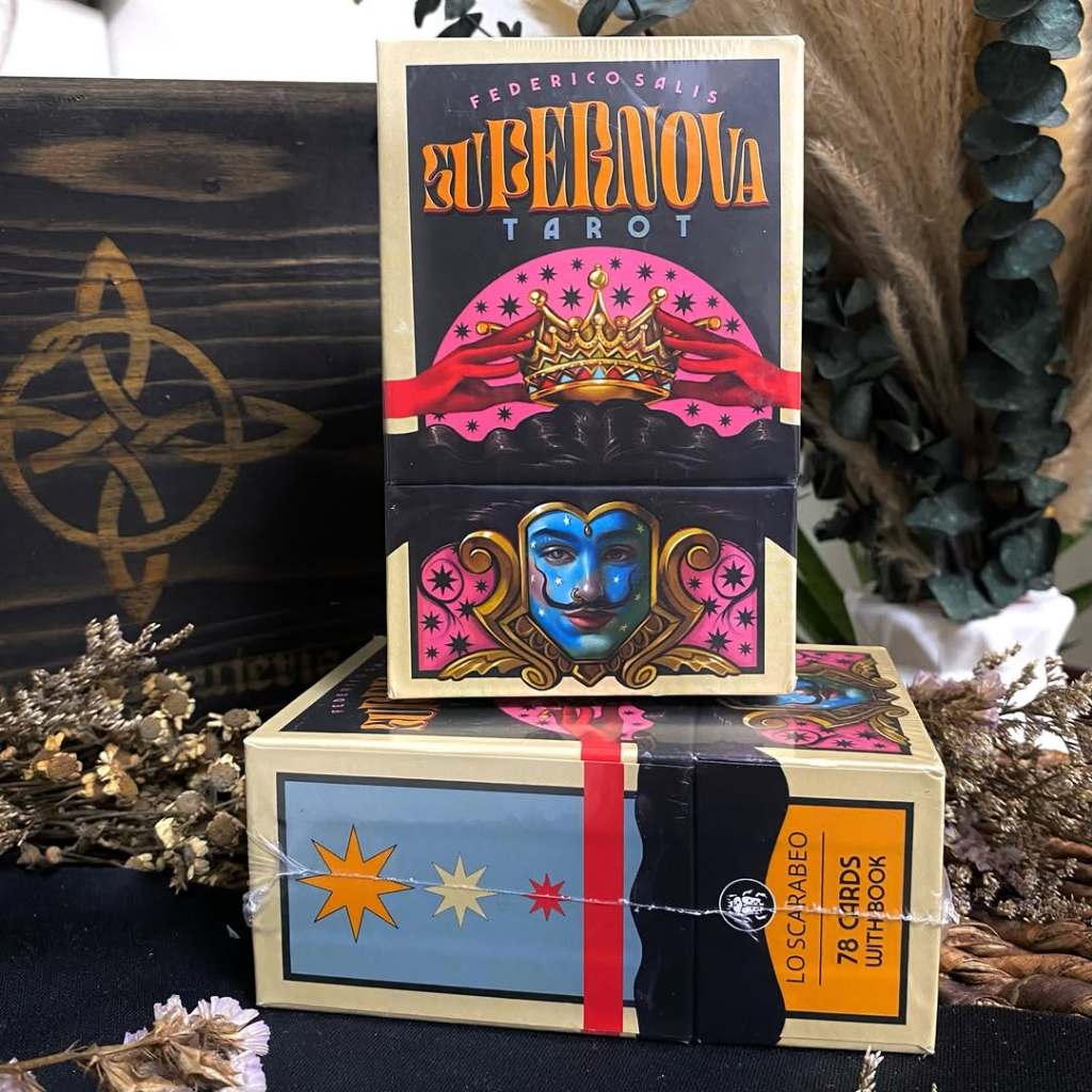 ✨พร้อมส่งแท้💯Supernova Tarot  (78 Cards with Guidebook) 🔮✨ไพ่ทาโรต์