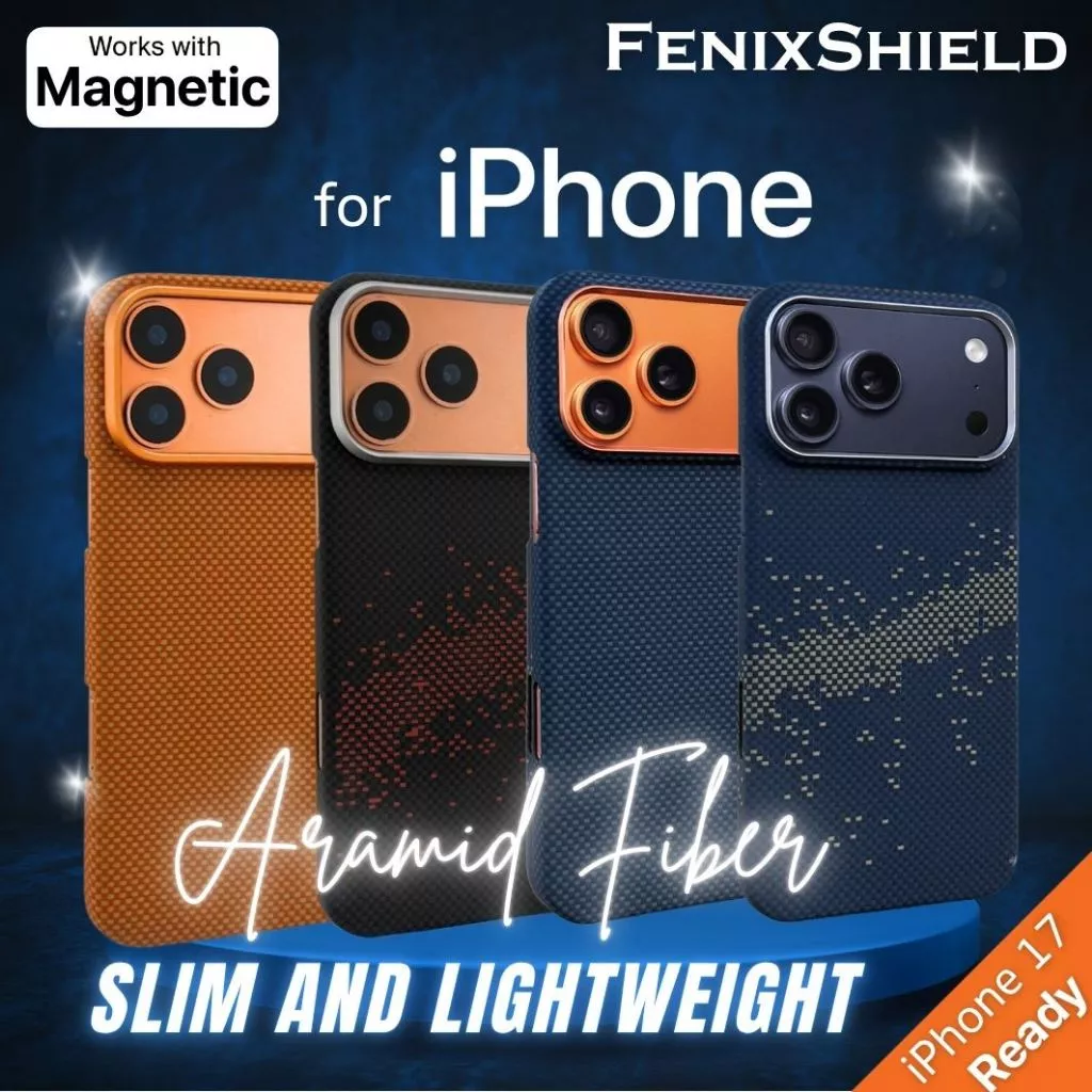 (ส่งทันที) เคส FenixShield Ultra Slim Aramid Case for iPhone Air / 17 / 16 / Plus / Pro / Max