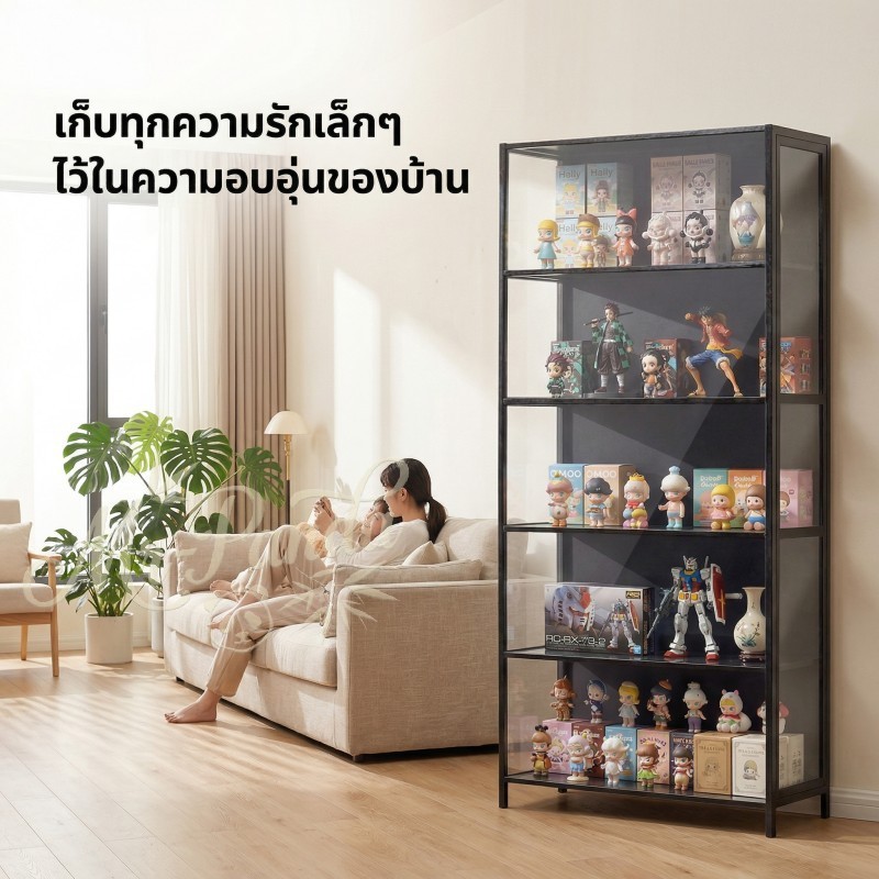 ตู้โชว์สินค้า ตู้โชว์สินค้าแบบเปิดด้านข้าง ตู้โชว์สินค้าแบบไม่มีสิ่งกีดขวาง ตู้เก็บของอเนกประสงค์ รูปที่ 2