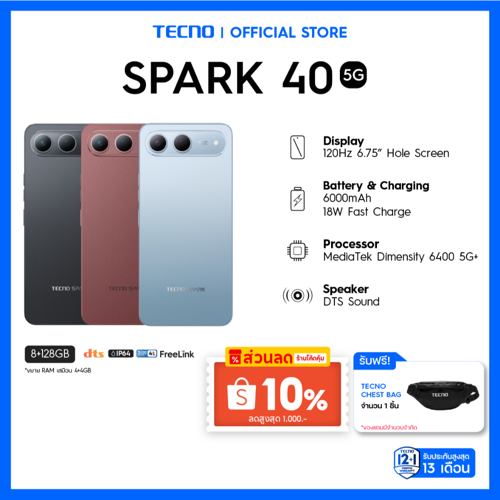 TECNO Spark 40 5G