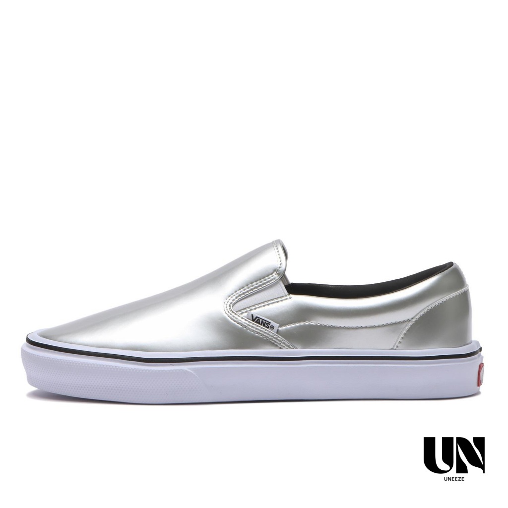 [ของแท้ ส่งไว PRE-ORDER] VANS SLIP-ON LITE V98 LITE SHY - SILVER/WHITE