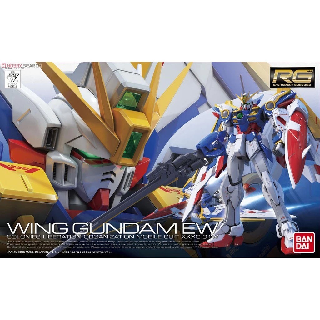 RG 1/144 WING GUNDAM EW [BANDAI]