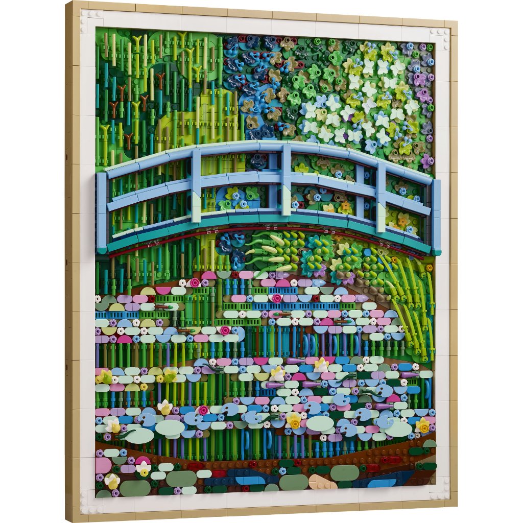LEGO ART ‏31220 جسر مونيه فوق بركة الزنابق (3179 قطعة) — صورة 2