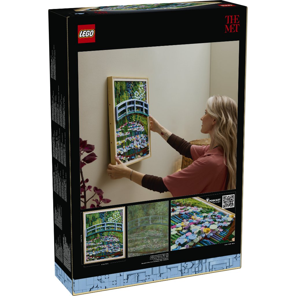 LEGO ART ‏31220 جسر مونيه فوق بركة الزنابق (3179 قطعة) — صورة 4