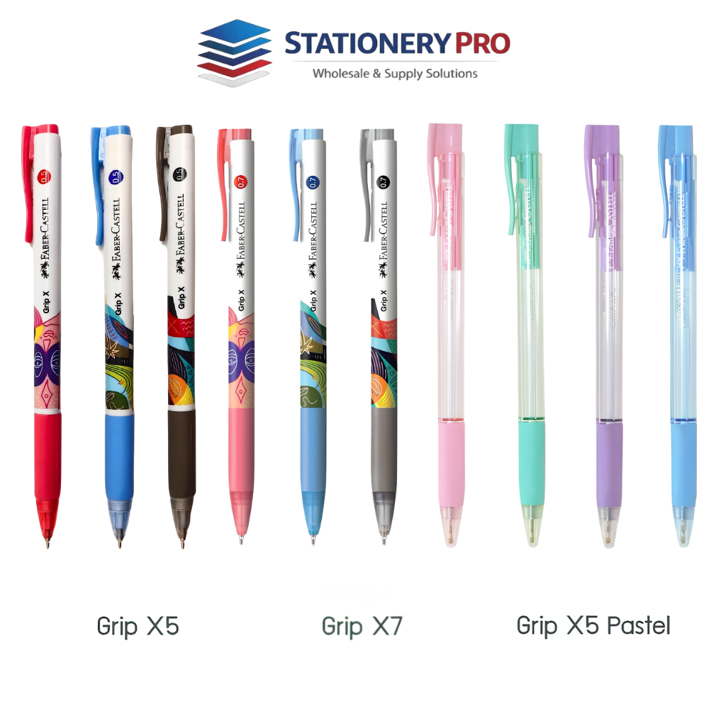 ปากกาลูกลื่น Faber-Castell รุ่น Grip X5 ,Grip X7 |  Grip XP5 Pastel (จำนวน 1 แท่ง)
