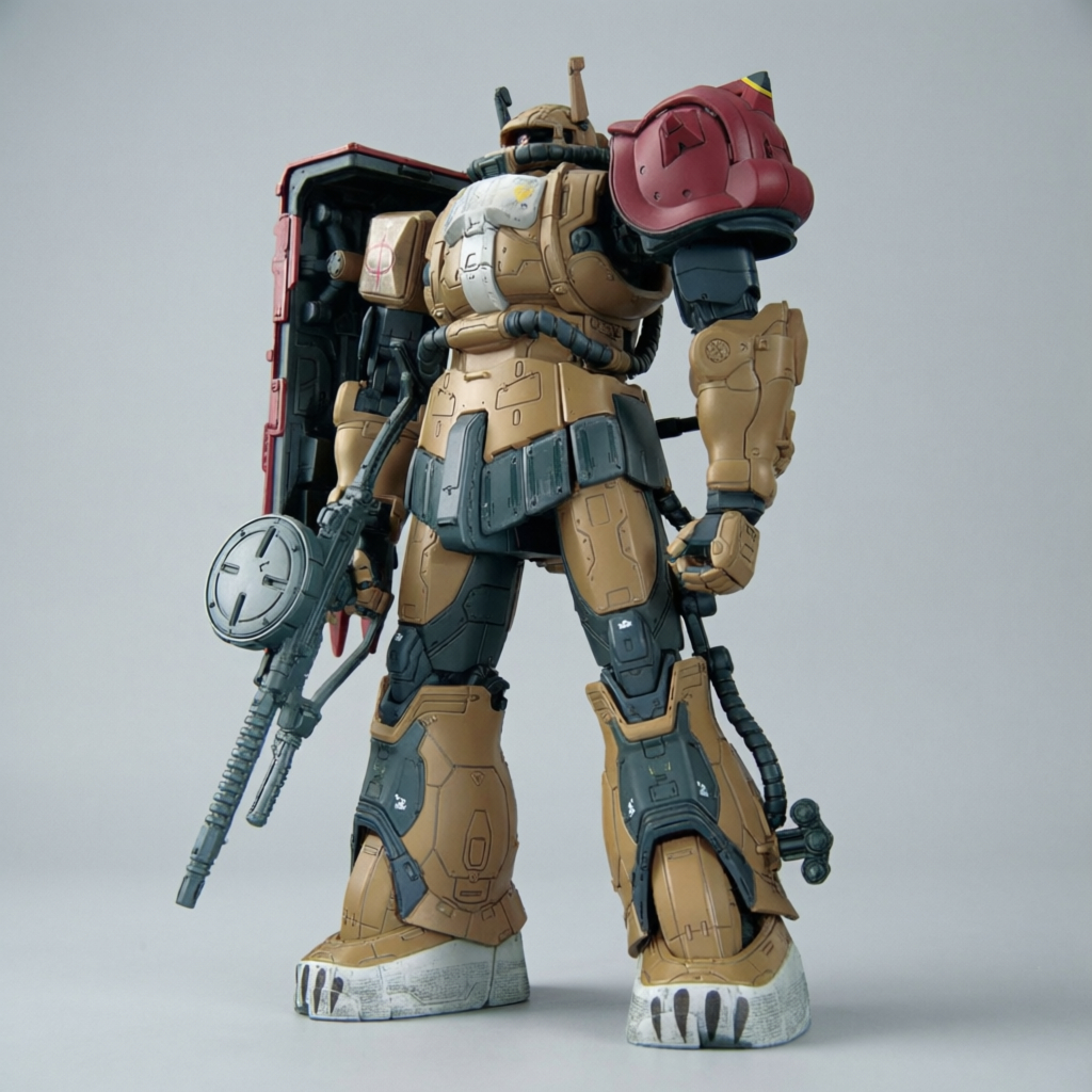 HG 1/144 Zaku II Solari (F Type) โมเดลหุ่นรบประกอบ Requiem for Vengeance