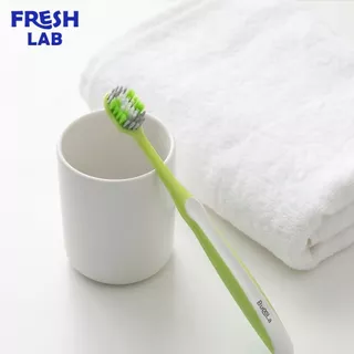 BUOOLA แปรงสีฟันหัวบางพิเศษ Slim Head Toothbrush หัวบาง ขนนุ่ม ลดคราบพลัค ทำความสะอาดลึก แพ็คคู่2ชิ้น