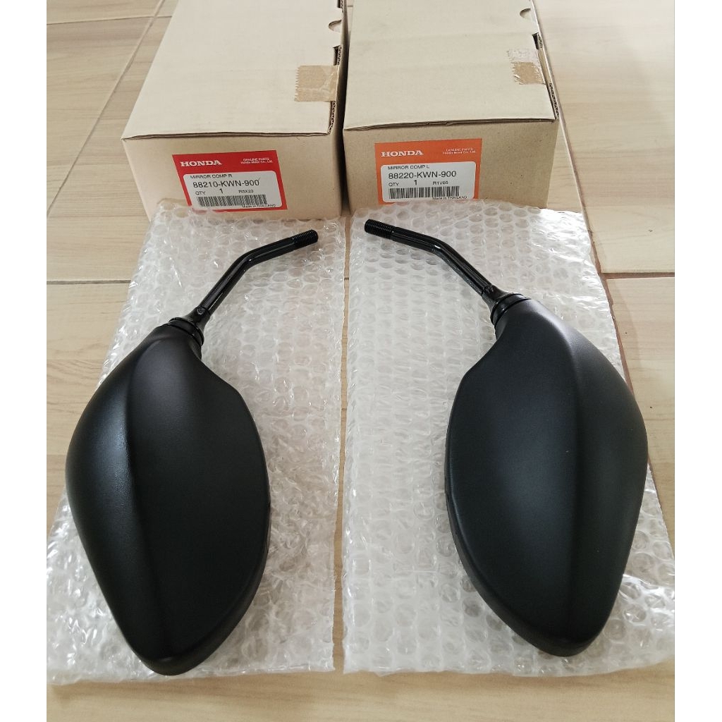 กระจกมองข้าง PCX125  PCX150 แท้ศูนย์HONDA 88220-KWN-900,   88210-KWN-900