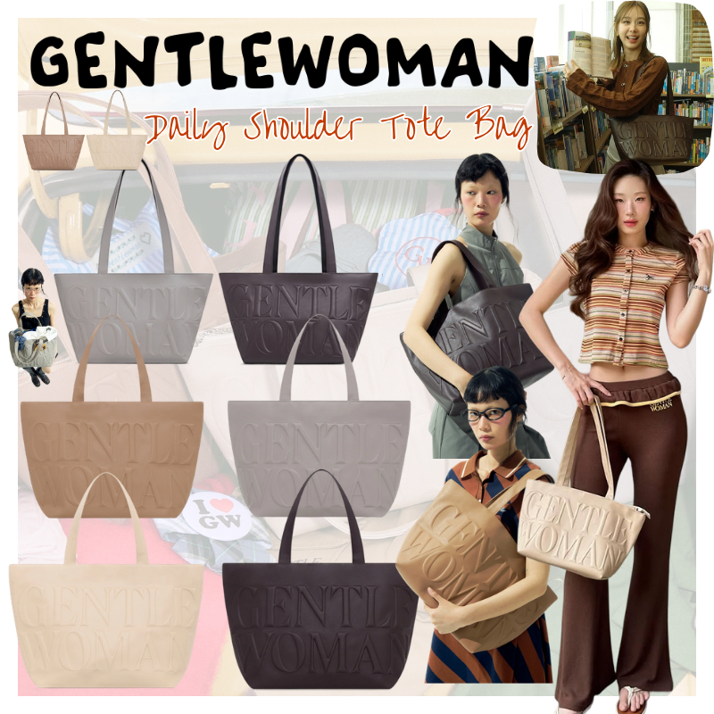 ✅พร้อมจัดส่ง🚚🔥GW GENTLEWOMAN Daily Tote Bag/Daily Shoulder แท้ Gentlewoman กระเป๋า กระเป๋าหนัง กระเป๋าแบรนด์ไทย