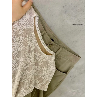 📍พร้อมส่ง📍9273 เสื้อลูกไม้ซีทรูทอฉลุลาย 3D สวยปราณีต ทรงเข้ารูปสลิมฟิตเป๊ะ ดีเทลคอกลมกุ๊นขอบหยักสุดคิ้วท์ เนื้อผ้านิ่ม
