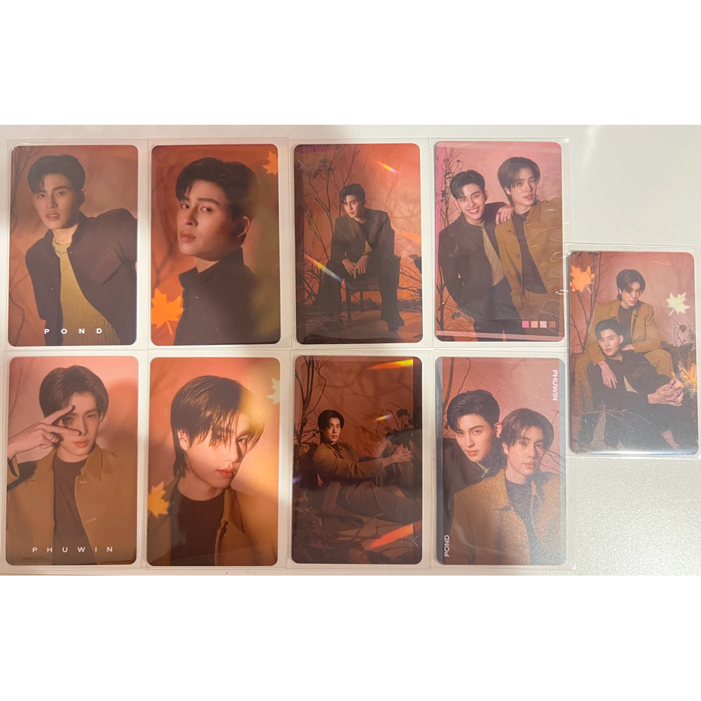 ❤️พร้อมส่ง❤️Pondphuwin Card Season GMMTV