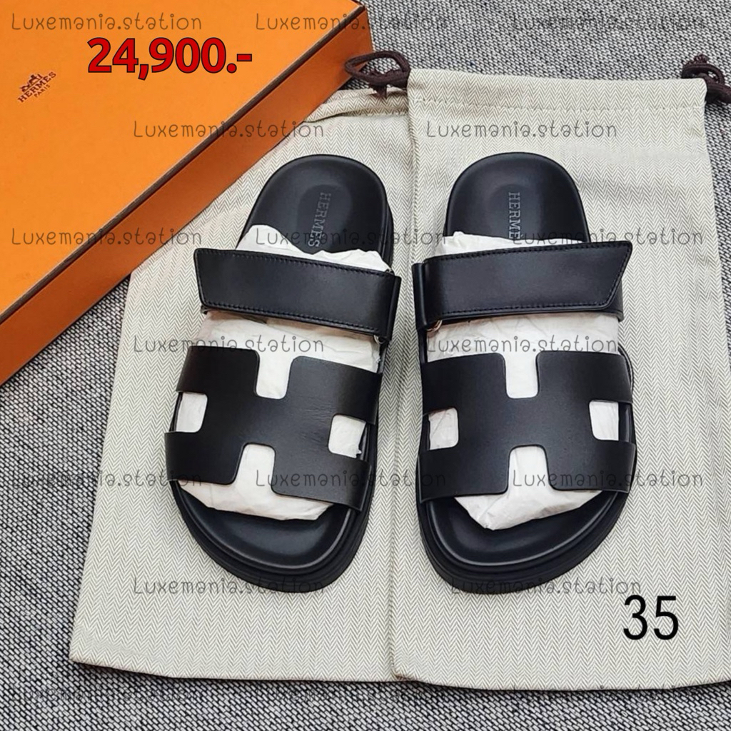 🇹🇭👜[พร้อมส่ง]: Hermes Chypre Sandals ‼️ก่อนกดสั่งรบกวนทักมาเช็คสต๊อคก่อนนะคะ‼️