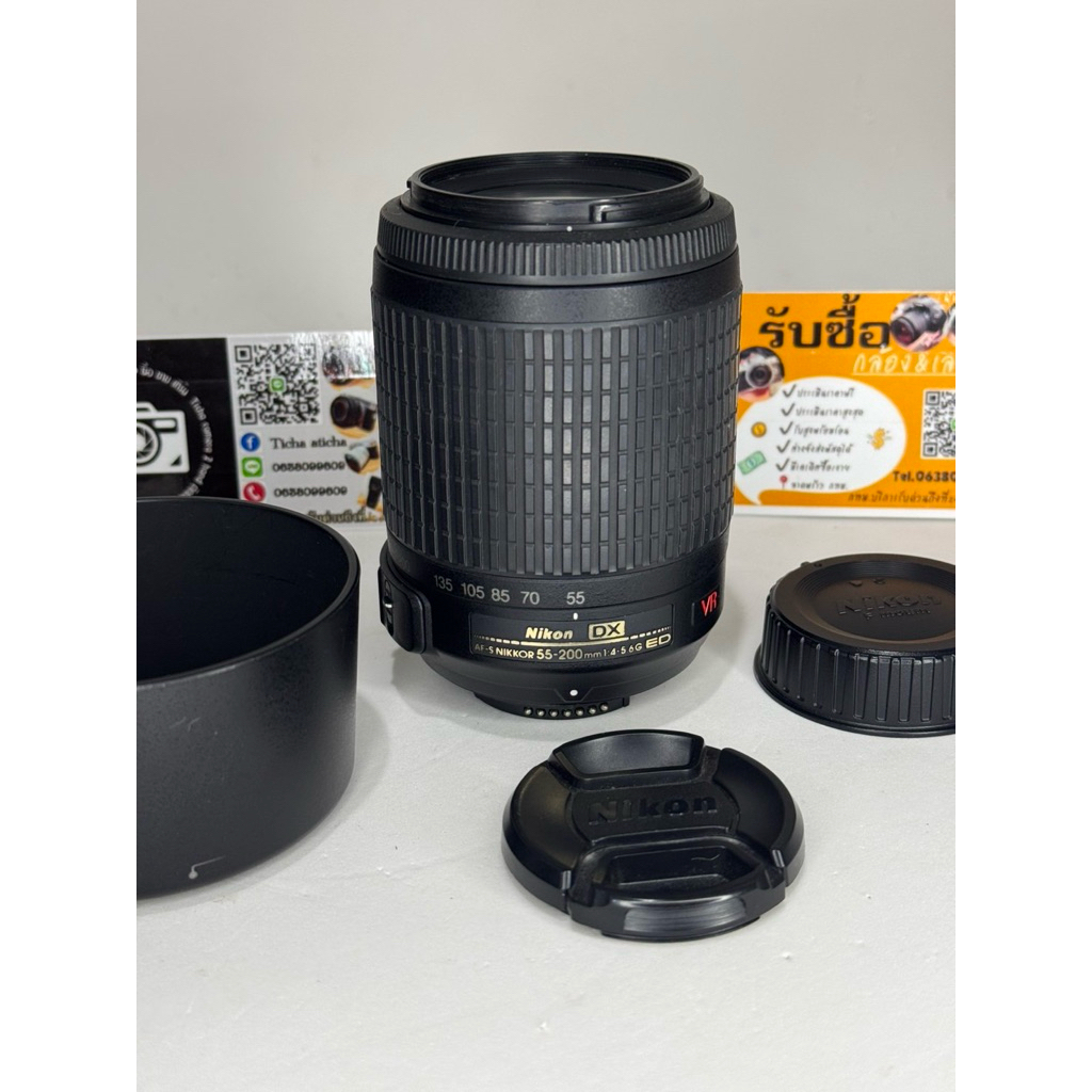 lensnikon55-200มีราไม่มีผลต่อภาพ