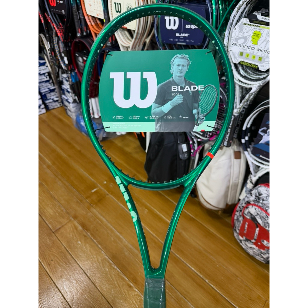 ไม้เทนนิส WILSON BLADE 100L V10 หน้าไม้ 100 น้ำหนัก 285 กรัม (สินค้าสั่งขึ้นเอ็นตามออเดอร์ ไม่รับเปลี่ยน หรือคืน)